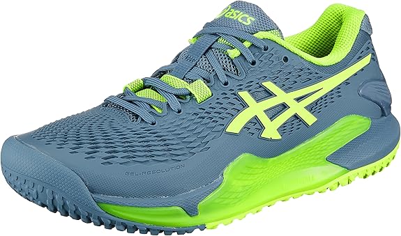 シューズ(男性用) ASICS GEL-RESOLUTION OC 29.0 Asics Gel Resolution X Mens Clay Tennis Shoe - Greyish